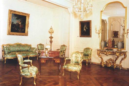 Detalle del grand cabinet de madame de Pompadour.